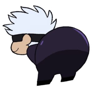 Gojo meme chibi đáng yêu