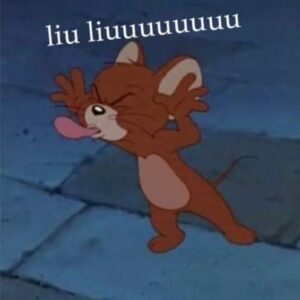 Jerry meme cà khịa với khuôn mặt cợt nhả