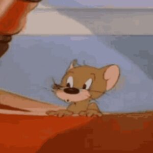 Jerry meme GIF dùng làm reaction
