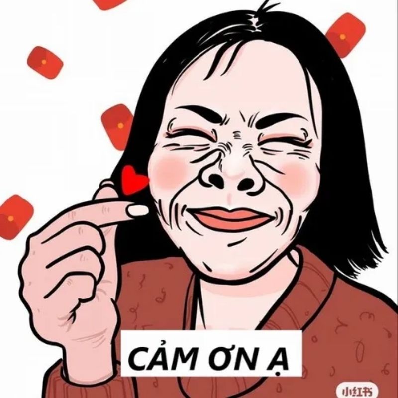 Meme cảm ơn sếp hài hước lịch sự