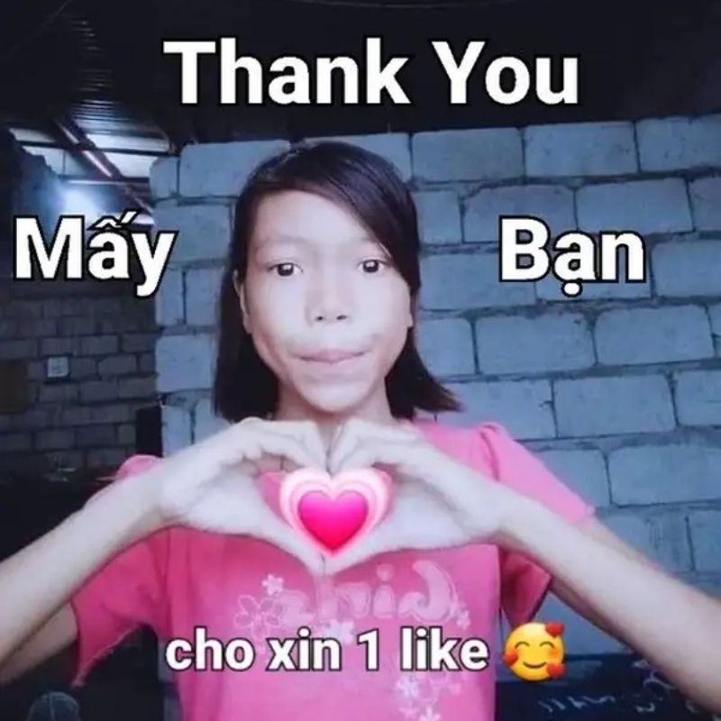 Thanks meme hài hước