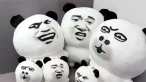 Meme gấu trúc hài bựa, cute và nhiều biểu cảm